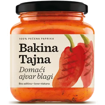 Omáčka Bakina Tajna ajvar jemný 300 g