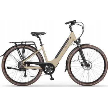 Elektrokolo Elektrokolo (do 250 W) Ecobike X-city 2025, rám 17 palců, hliníkový, kolo 28", hnědé, 250 W