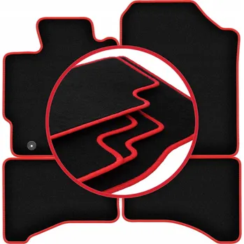 autokoberec Velurové autokoberce Wielganizator, sada 4 kusů