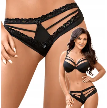 Kalhotky ČERNÉ KALHOTKY Z MIKROFÍBRA S KALHOTKY M AXAMI V-8203