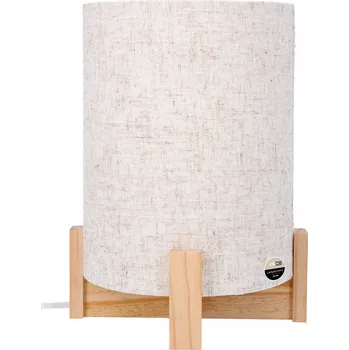 Lampička Stolní lampa Cadro Noční lampa 24 cm béžová 25 W