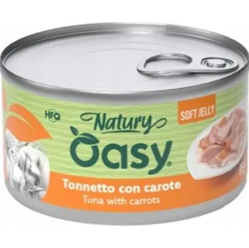 Krmivo pro kočku OASY kočka NATURY Jelly - TUŇÁK s MRKVÍ 150g