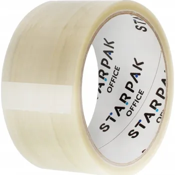 Lepicí páska BALICÍ PÁSKA průhledná 48 mm x 40 m sada 6 kusů STARPAK do BALICÍCH STROJŮ