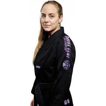 Dámské kimono/GI na BJJ Champion 3.0 Lavender (Černé) F3 165 cm