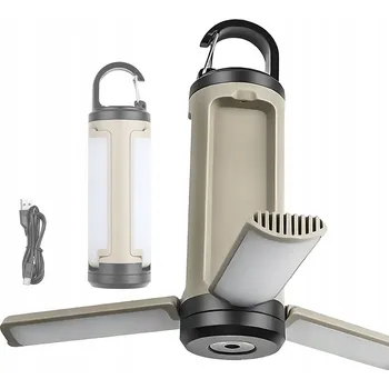 TURISTICKÁ LAMPA KEMPINGOVÁ SVÍTILNA VÍCEÚČELOVÁ LED DO STAN
