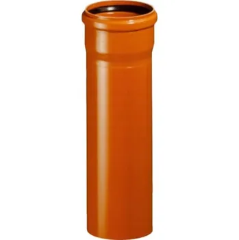 Kanalizační potrubí Trubka Magnaplast PVC 160 mm 1 m s kalichem