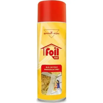 Průmyslové lepidlo Kontaktní lepidlo na parozábrany a fólie ve spreji - spray-kon foil - 500 ml