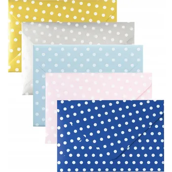 Obálka Barevné ozdobné mini obálky 10 Ks Art King Mix, sada 100 mm x 60 mm