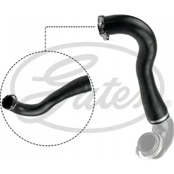 Klimatizace automobilu Gates 09-0172 Hadice sání (turbodmychadla)