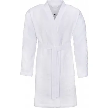 Vaflový župan VOSSEN do sauny, BÍLÝ, unisex - vel. M