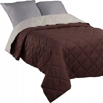 Přehoz na lůžko Přehoz na postel Polskie Tkaniny mikrovlákno 120 cm x 200 cm béžový