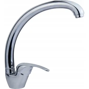 Vodovodní baterie Stojánková kuchyňská baterie Batmix stříbrná