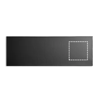 Ručník BERNAL. Fitness chladicí ručník recyklovaný polyesterový šátek (100% rPET) s netkaným sáčkem Digitální Transfer (max. 13 barev, 200 x 200mm) 13 barev 3 Zadní