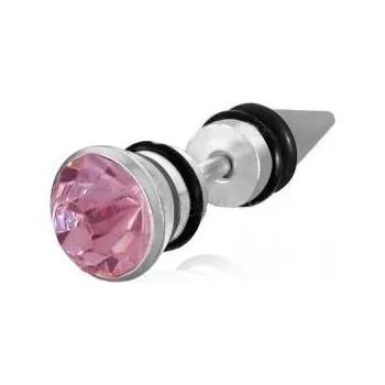 Piercing Piercing ocel růžový 93 (Piercing chirurgická ocel)