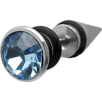 Piercing Piercing ocel modrý 85 (Piercing chirurgická ocel)