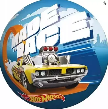Dětský míč Barevný míč HOT WHEELS 23 cm z PVC