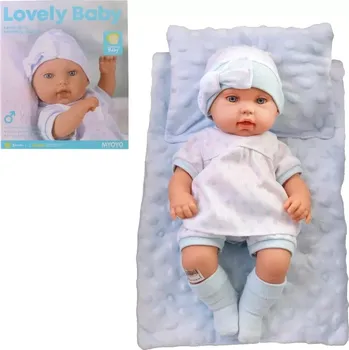 Panenka MaDe modrá 33 cm 24719