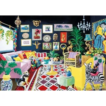 Puzzle Puzzle Magnolia vzpomínky z cest 1000 dílků