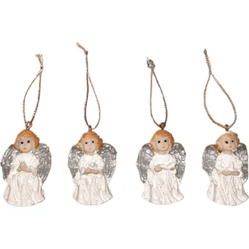 Vánoční dekorace Dekorace na stromeček anděl (5,5 cm)