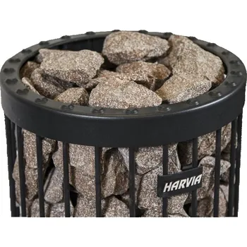Saunové kameny HARVIA ELITE PRO, 5-10 cm, 20kg, dolerit olivín