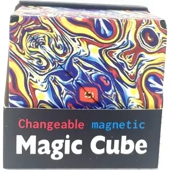 Magnetická 3D kostka – fidget hračka pro děti i dospělé