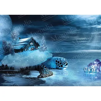 Puzzle Magnolia Dům a želva 1000 dílků