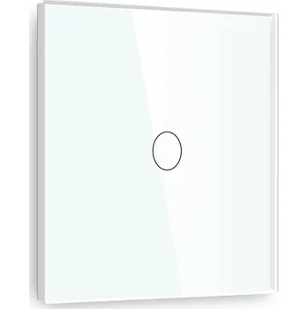 vypínač DOTYKOVÝ SKLENĚNÝ VYPÍNAČ SVĚTLA JEDNODUCHÝ 1K WIFI TUYA BEZ NULOVÉHO VODIČE