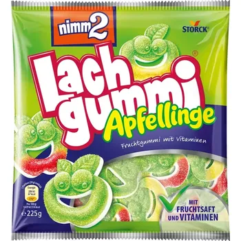 Bonbon Nimm2 Lachgummi Apfellinge 225 g