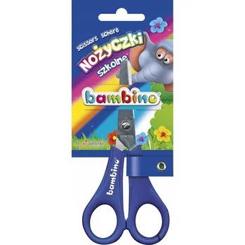 Kancelářské nůžky Školní nůžky s měřítkem pro děti Bambino - Velmi pečlivě ZPRACOVANÉ