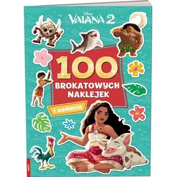 omalovánky Vaiana 2: 100 třpytivých samolepek – kreativní kniha pro děti