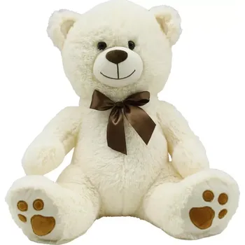 plyšák steppos plyšový medvídek krémový 40 cm