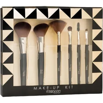 Kosmetický štětec Sada štětců na make-up Inter-Vion se syntetickými štětinami