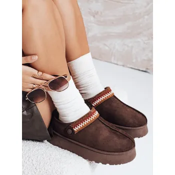 Dámská zimní obuv dámské sněhule semišové ZY1178 Barva: Hnědá, Velikost: 38