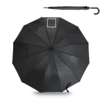 GUIL. 12ti tyčový deštník ze 190T polyesteru s automatickým otevíráním Transfer (max. 4 barvy, 120 x 120mm) 1 barva 140 Zastřešující segment 3