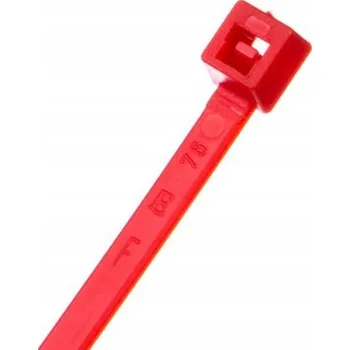 Stahovací páska Stahovací páska červená 200x3,5mm 5214RE BMRD2036 /100 ks/