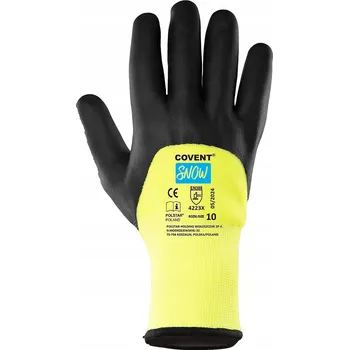 Pracovní rukavice Rukavice Covent SNOW ŽLUTÉ velikost 11 - XXL 1 pár