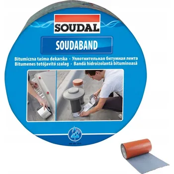 Lepicí páska Hliníková páska Soudal 10 mm x 0,075 mm x 1,55 m