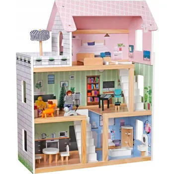 Domeček pro panenku Domeček pro panenky Enero Toys Domeček pro panenky 77 cm