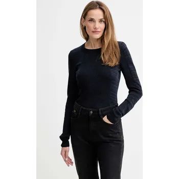 Dámský svetr Svetr G-Star 3D biker knit slim D27170.C259 námořnická modř 59X, vel. L