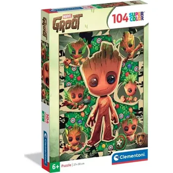 Puzzle Clementoni Marvel Groot 104 dílků