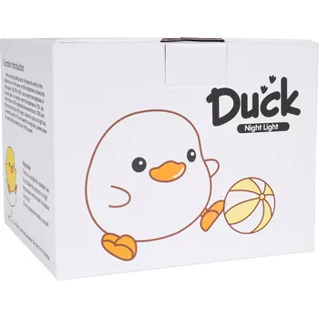 Noční světlo Noční světlo kachnička ze silikonu s dotykovým ovládáním