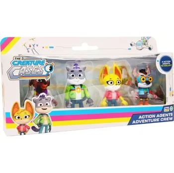 Figurka sada figurek zvířecí případy – 4 ks