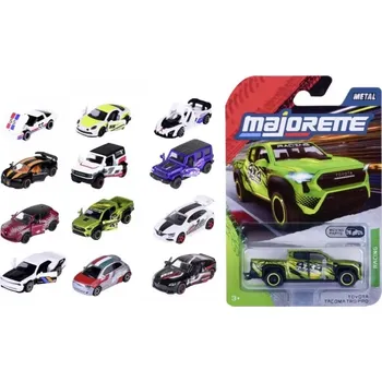 autodráha Majorette Autíčko kovové Racing, 12 druhů