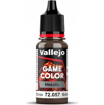 Modelářství Akrylová Barva Vallejo 72.057 Game Color Bright Bronze 17 ml
