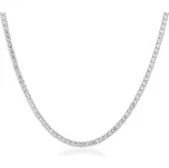 Stříbrný náhrdelník se zirkony