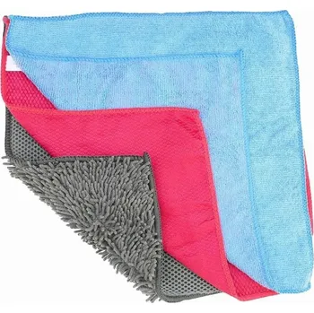 Utěrka SADA CLARA Utěrky 3 ks 30x30cm Mikrovlákno