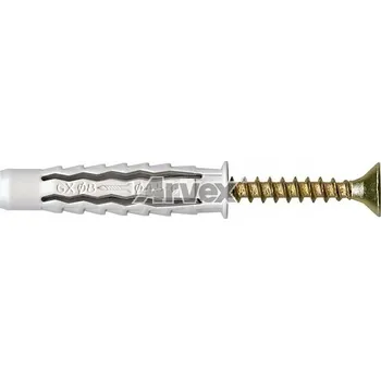 Vrták Univerzální rozpěrné kolíky s přírubou GXK 8x80 Dybel Nylon 100ks Arvex