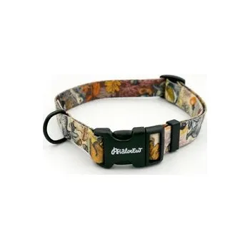 Obojek pro psa Obojek pro psa podzimní vzor M 28-40 cm