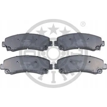 Brzdová destička BRZDOVÉ DESTIČKY OPTIMAL BP-12562