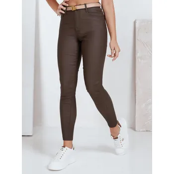 Dámské kalhoty Dámské kalhoty voskované UY2763 Barva: Hnědá, Velikost: XXL/44